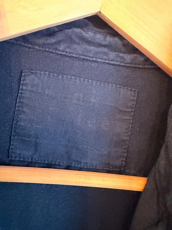 Frank & Eileen Dark Blue Casual Soft Button Down Shirt Large - Picture 2 of 5